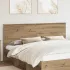 Tăblie cap cu headboard Stejar Artizanal 200 cm Lemn compozit GartenMobel Dekor