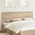 Tăblie cap cu headboard Stejar Artizanal 200 cm Lemn compozit GartenMobel Dekor