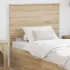 Tăblie cap cu headboard Gri Sonoma 75 cm Lemn compozit GartenMobel Dekor