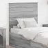 Tăblie cap cu headboard Alb 75 cm Lemn compozit GartenMobel Dekor