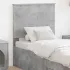 Tăblie cap cu headboard Alb 75 cm Lemn compozit GartenMobel Dekor