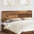 Tăblie cap cu headboard Gri din beton 200 cm Lemn compozit GartenMobel Dekor