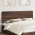 Tăblie cap cu headboard Gri din beton 200 cm Lemn compozit GartenMobel Dekor