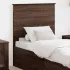 Tăblie cap cu headboard Alb 75 cm Lemn compozit GartenMobel Dekor