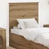 Tăblie cap cu headboard Alb 75 cm Lemn compozit GartenMobel Dekor