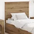 Tăblie cap cu headboard Gri din beton 90 cm Lemn compozit GartenMobel Dekor