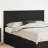 Tăblie cap cu headboard Alb Lucios 150 cm Lemn compozit GartenMobel Dekor