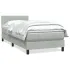 Pat box spring cu saltea, roz, 180x210 cm, catifea GartenMobel Dekor