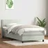 Pat box spring cu saltea, verde închis, 80x220 cm, catifea GartenMobel Dekor