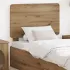 Tăblie cap cu headboard Alb Lucios 80 cm Lemn compozit GartenMobel Dekor