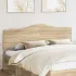 Tăblie cap cu headboard Stejar Negru 180 cm Lemn compozit GartenMobel Dekor