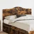 Tăblie cap cu headboard Gri din beton 160 cm Lemn compozit GartenMobel Dekor