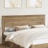 Tăblie cap cu headboard Stejar Negru 200 cm Lemn compozit GartenMobel Dekor