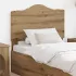 Tăblie cap cu headboard Alb 90 cm Lemn compozit GartenMobel Dekor