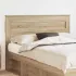 Tăblie cap cu headboard Stejar Sonoma 160 cm Lemn compozit GartenMobel Dekor