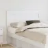 Tăblie cap cu headboard Gri din beton 120 cm Lemn compozit GartenMobel Dekor