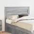 Tăblie cap cu headboard Stejar Sonoma 135 cm Lemn compozit GartenMobel Dekor