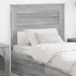 Tăblie cap cu headboard Gri din beton 75 cm Lemn compozit GartenMobel Dekor
