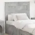 Tăblie cap cu headboard Gri din beton 100 cm Lemn compozit GartenMobel Dekor