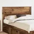 Tăblie cap cu headboard Lemn Vechi 140 cm Lemn compozit GartenMobel Dekor