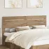 Tăblie cap cu headboard Stejar fumuriu 150 cm Lemn compozit GartenMobel Dekor