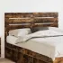 Tăblie cap cu headboard Stejar fumuriu 150 cm Lemn compozit GartenMobel Dekor
