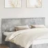 Tăblie cap cu headboard Gri din beton 200 cm Lemn compozit GartenMobel Dekor