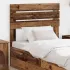 Tăblie cap cu headboard Alb 100 cm Lemn compozit GartenMobel Dekor