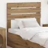 Tăblie cap cu headboard Stejar Artizanal 80 cm Lemn compozit GartenMobel Dekor