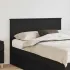 Tăblie cap cu headboard Alb Lucios 120 cm Lemn compozit GartenMobel Dekor