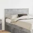 Tăblie cap cu headboard Alb Lucios 120 cm Lemn compozit GartenMobel Dekor