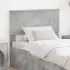 Tăblie cap cu headboard Alb 80 cm Lemn compozit GartenMobel Dekor
