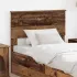 Tăblie cap cu headboard Alb 80 cm Lemn compozit GartenMobel Dekor