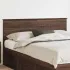 Tăblie cap cu headboard Stejar fumuriu 150 cm Lemn compozit GartenMobel Dekor