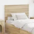 Tăblie cap cu headboard Alb 80 cm Lemn compozit GartenMobel Dekor