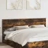 Tăblie cap cu headboard Stejar închis 200 cm Lemn compozit GartenMobel Dekor