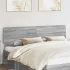 Tăblie cap cu headboard Gri din beton 180 cm Lemn compozit GartenMobel Dekor