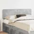 Tăblie cap cu headboard Gri Sonoma 140 cm Lemn compozit GartenMobel Dekor