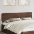 Tăblie cap cu headboard Gri din beton 180 cm Lemn compozit GartenMobel Dekor