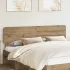 Tăblie cap cu headboard Stejar fumuriu 200 cm Lemn compozit GartenMobel Dekor