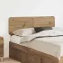 Tăblie cap cu headboard Gri din beton 120 cm Lemn compozit GartenMobel Dekor
