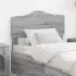 Tăblie cap cu headboard Gri Sonoma 75 cm Lemn compozit GartenMobel Dekor