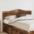 Tăblie cap cu headboard Stejar fumuriu 150 cm Lemn compozit GartenMobel Dekor