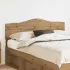 Tăblie cap cu headboard Stejar fumuriu 150 cm Lemn compozit GartenMobel Dekor
