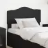 Tăblie cap cu headboard Gri din beton 100 cm Lemn compozit GartenMobel Dekor