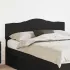 Tăblie cap cu headboard Gri Sonoma 140 cm Lemn compozit GartenMobel Dekor