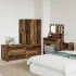 Dulap de depozitare Negru 80 x 48 x 57 cm Lemn compozit GartenMobel Dekor