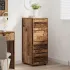 Dulap de depozitare Negru 40 x 48 x 105 cm Lemn compozit GartenMobel Dekor