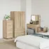 Dulap de depozitare Negru 40 x 48 x 105 cm Lemn compozit GartenMobel Dekor