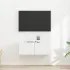 Dulap TV de perete 2 pcs Alb 60 x 31 x 29.5 cm Lemn compozit GartenMobel Dekor